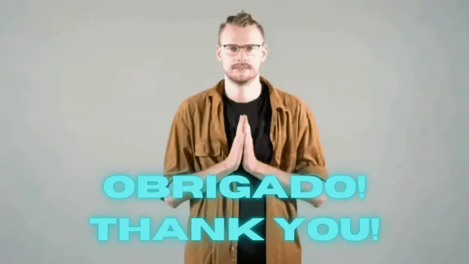 obrigado