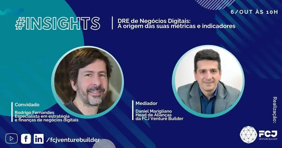 #Insights: DRE de negócios digitais