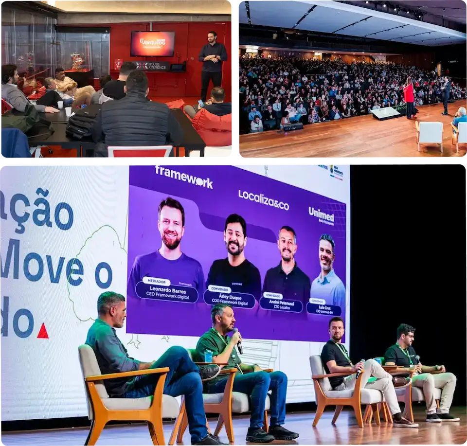 participantes em auditorio durante evento FCJ Club